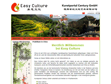 Tablet Screenshot of easyculture.de